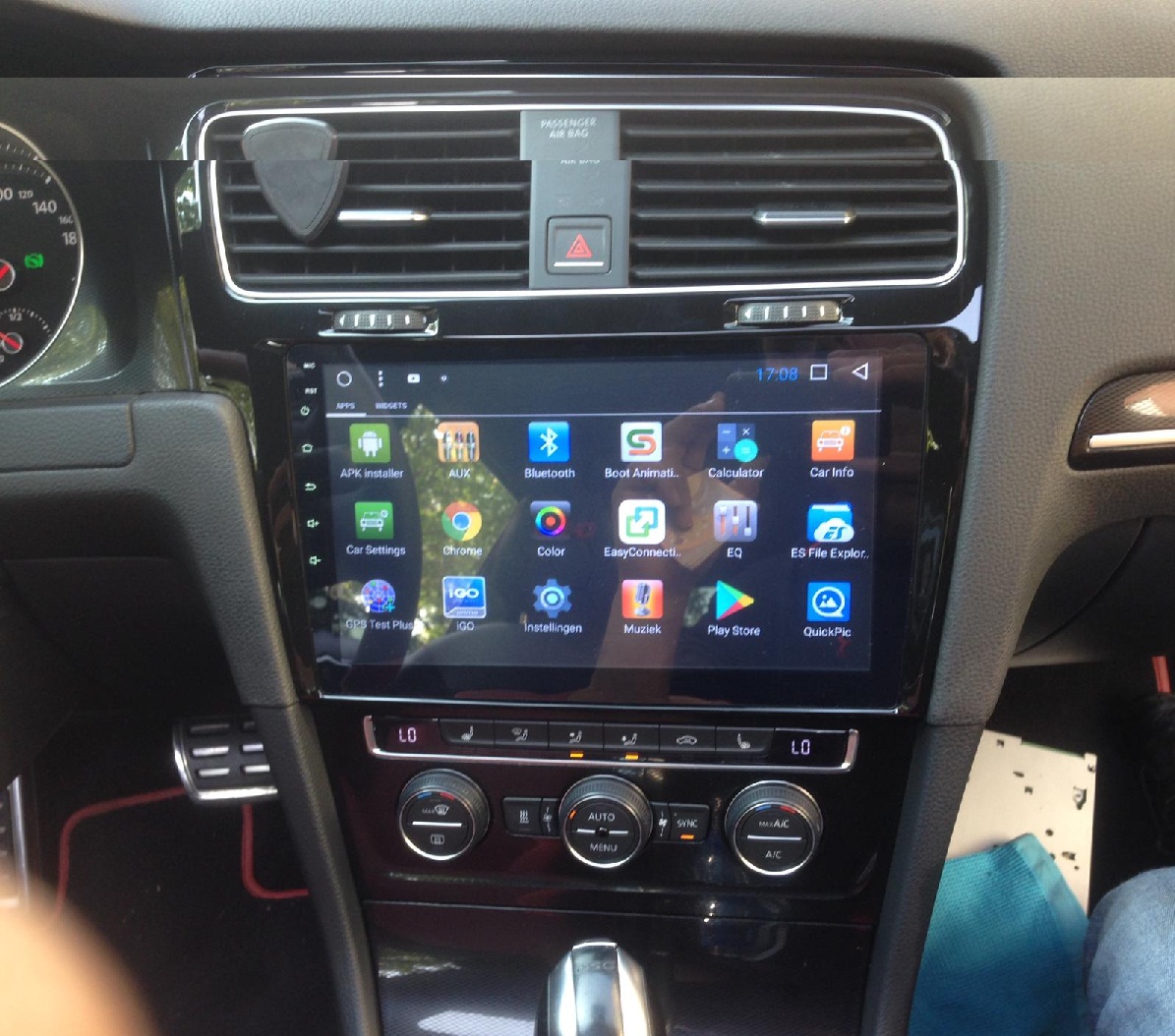 puzzel Veronderstellen bellen Geschikt voor VW Golf 7 navigatie 10.1 inch carkit usb Android 11 draadloos  carplay en android auto