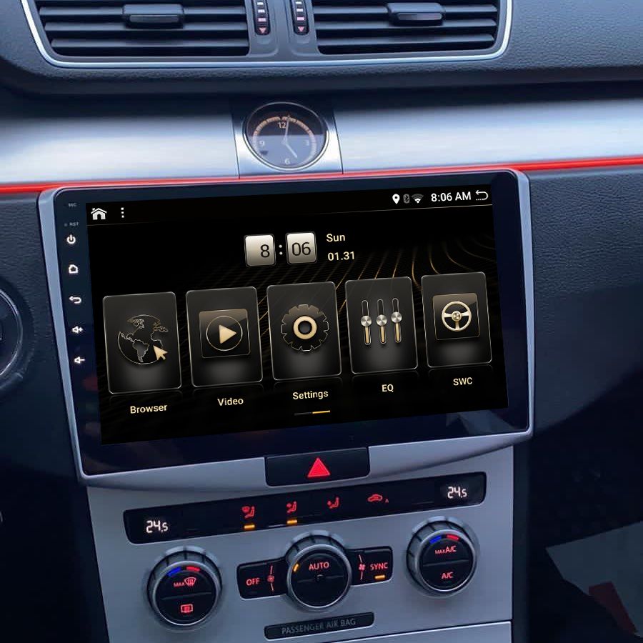 onderhoud het is mooi Th Volkswagen Passat B7 2005-2015 navigatie 10,1 inch carkit android 12 apple  carplay android auto overname boordcomputer 64GB