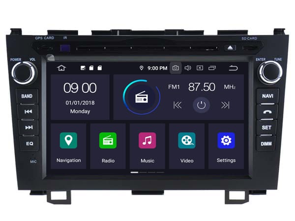 Honda CRV 2006-2012 navigatie carkit dvd android 12 usb