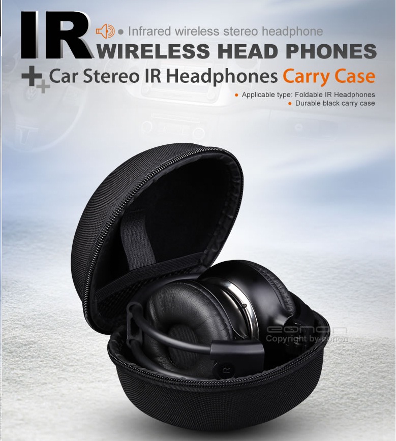 infrarood hoofdtelefoon met volume regelaar
