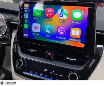 Navigatie Toyota Corolla E210 vanaf 2019 draadloos apple Carplay en Android auto carkit touchscreen android 