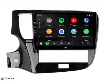 Mitsubishi Outlander vanaf 2020 radio navigatie carkit android 13 apple carplay 