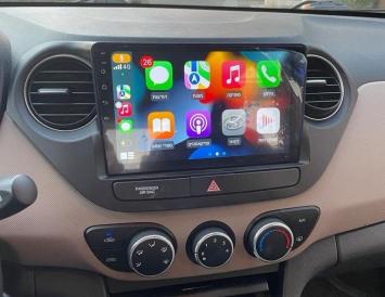 autoradio navigatie Hyundai I10 2013-2019 carkit android 13 draadloos apple carplay