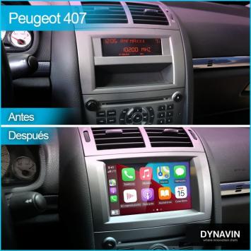 Navigatie Peugeot 407 2004-2011 dvd carkit android 13 usb apple carplay android auto